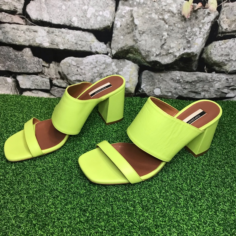 Topshop Nickle Open toe Mule Sandals